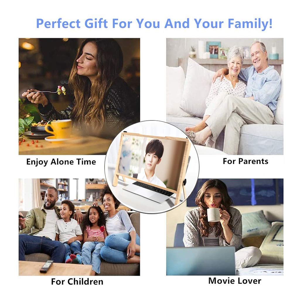 Amazon.co.jp: スクリーン拡大鏡 ノートパソコンの画面拡大鏡、21